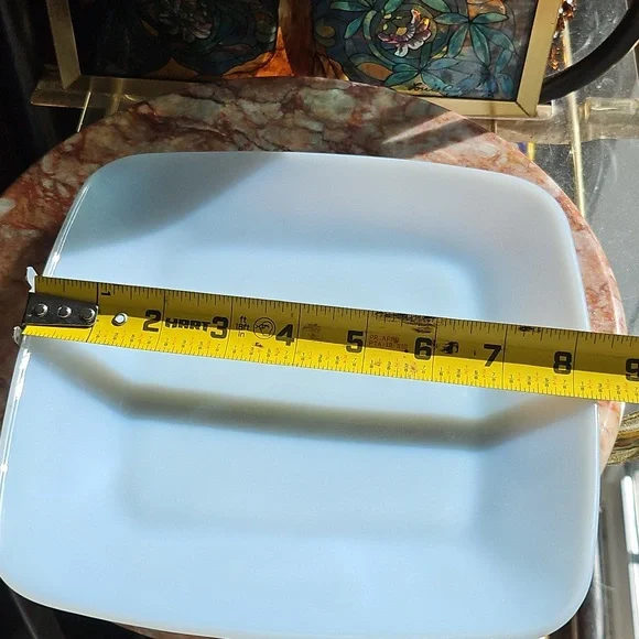 Vintage Fire-King Azurite Charm Set - Picture 6 of 7